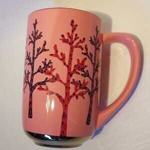 Davids Tea Nordic Mug Branches Pink and Mirrored F